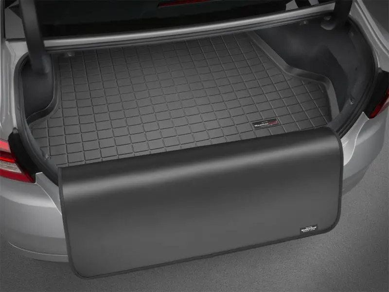 Weathertech Cargo Liner With Rear Bumper Protector – Gray, Custom Fit For 2009–2017 Volkswagen Tiguan 1