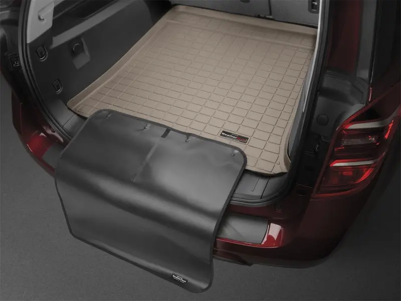 Weathertech Custom Cargo Mat With Bumper Protector — Tan — For 2019+ Bmw X5 Xdrive40I 1