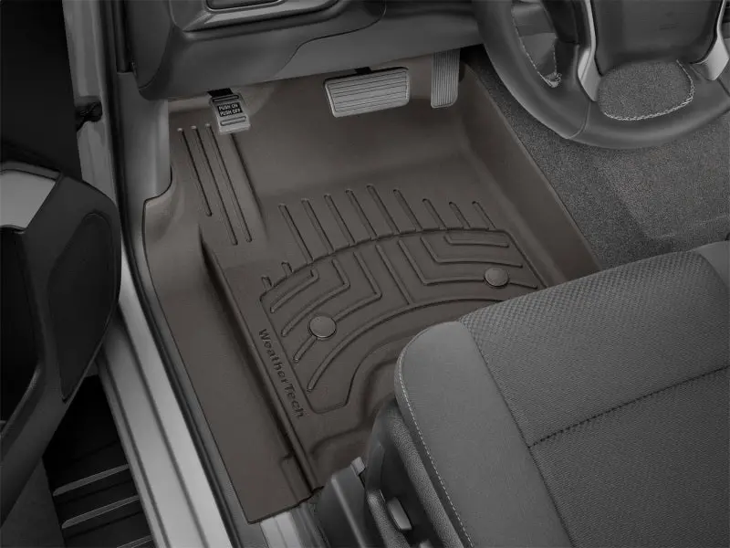 Weathertech Front Floorliner Hp – Cocoa Color For 2022–2024 Infiniti Qx60 1
