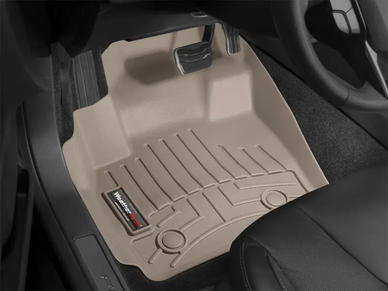 Weathertech Front Floorliner – Tan, Custom Fit For 2010+ Volvo C30 1