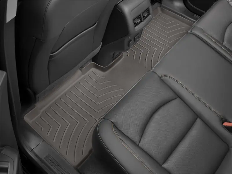Weathertech Rear Floor Liners For 2018+ Lexus Rx – Cocoa Color 1