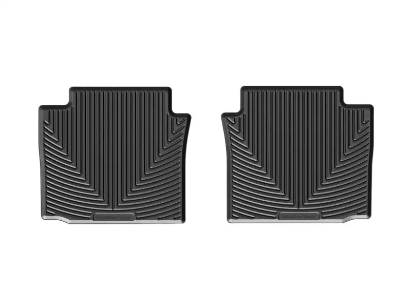 Weathertech Rear Rubber Floor Mats – Custom Fit For 2016+ Honda Civic Sedan And Coupe – Black 1