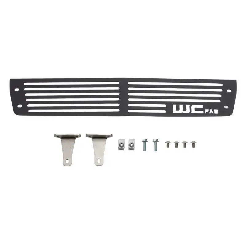 Wehrli Flat-Black Bumper Grille Insert – Precision Fit For 2015–2019 Gmc Sierra 6.6L Duramax (Lml/L5P) 1