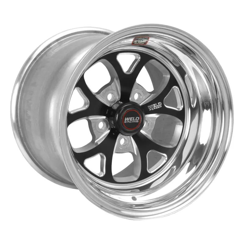 Weld S76 Steel Wheel – 15X10.33", 5X4.5", 6.5" Backspace, Black (Low-Pad, Non-Beadlock) 1