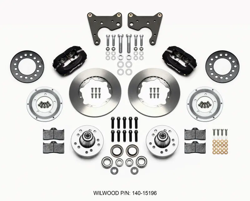 Wilwood Forged Dynalite Drum Brake Kit – 11" Front, Fits 1965–1972 C-Body Chrysler/Dodge/Plymouth 1