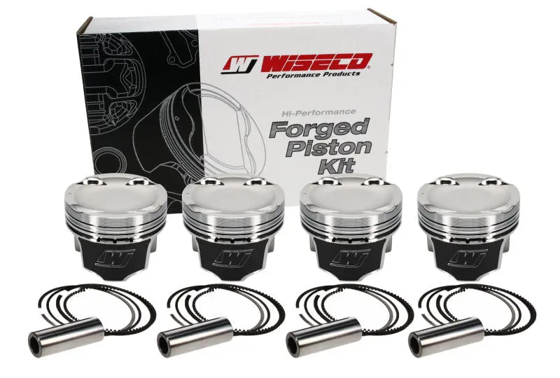 Wiseco High-Compression Turbo Piston Kit For First-Gen 4G63 — -14Cc, 6-Bolt, 1400 Hd Series 1