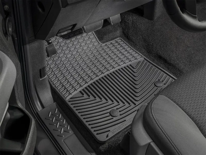 Wt Custom-Fit Rubber Floor Mat – Rear, Black 1