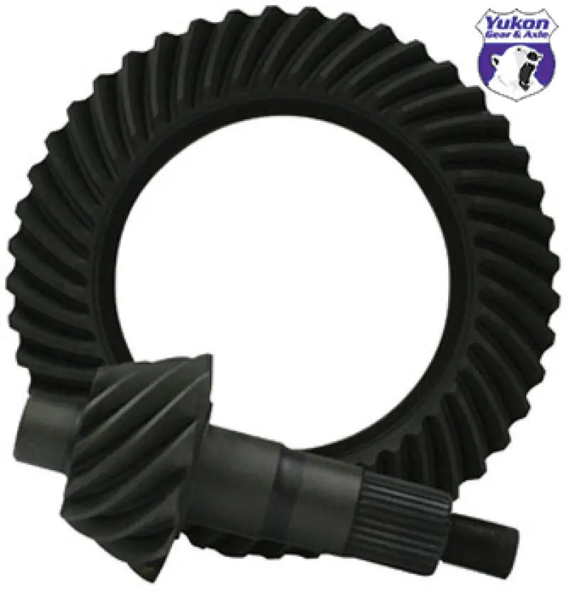 Yukon Gear High-Strength Ring & Pinion Set — 10.5" Gm 14-Bolt Axle, 4.56 Gear Ratio 1