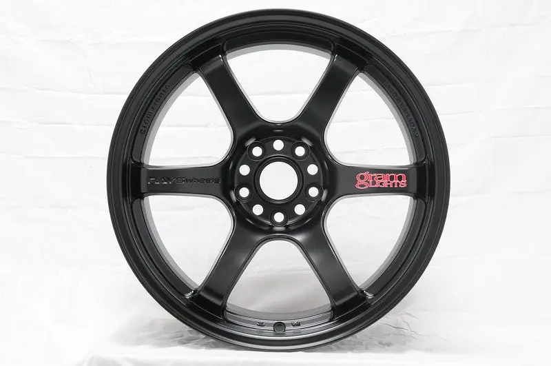 Gram Lights 57Dr Semi-Gloss Black Forged Wheel – 19X9.5In, +25 Offset, 5X120 Bolt Pattern 1